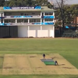 Harare Pitch Report