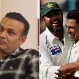 Virender Sehwag recalls hilarious incident involving Inzaman-ul-Haq and Danish Kaneria during a chat show. (Photos courtesy: Oaktree Sports Youtube and Reuters)