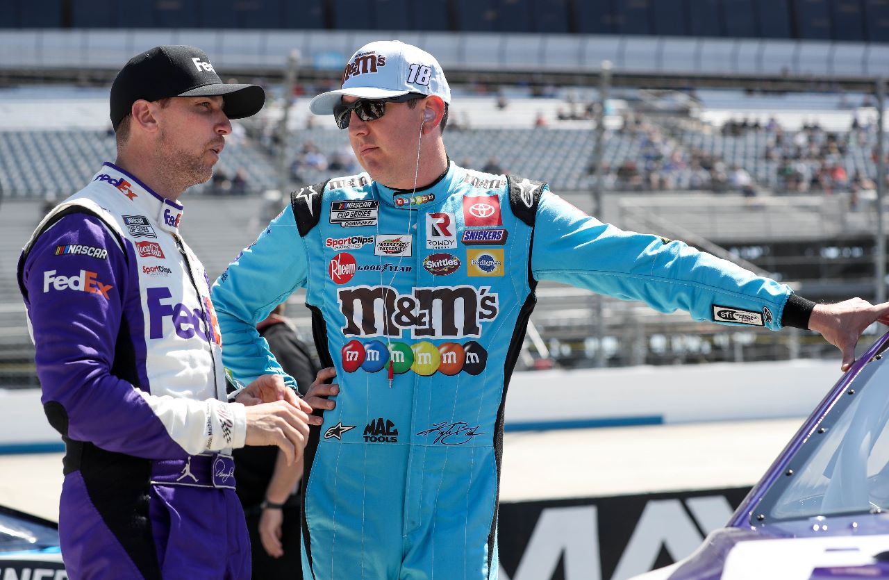 “You’re Just Jealous”: Kyle Busch’s Honest Opinion on Denny Hamlin’s NASCAR Villain Role