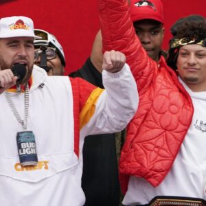 Travis Kelce’s Designer Claims the TE’s Christmas Gift to the Team Is Better Than Patrick Mahomes’ Golf Carts