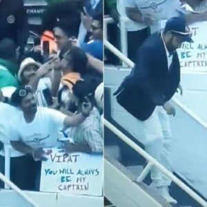"Virat You Will Always Be My Captain": Rohit Sharma Stumbles In Front Of Fan's Banner For Kohli