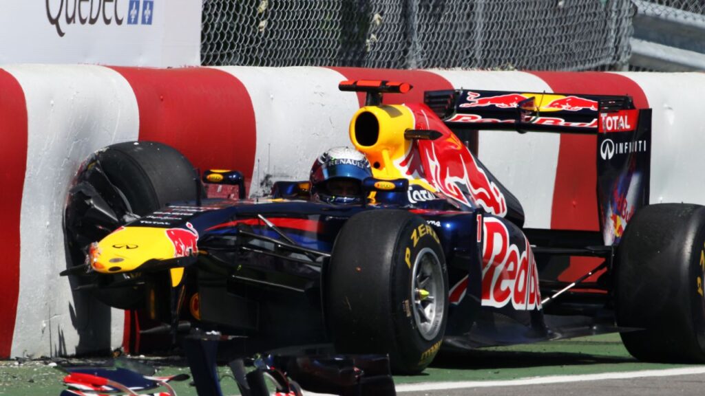Michael Schumacher, Sebastian Vettel and Other F1 Legends Who Crashed at the Infamous Wall of Champions in Canada