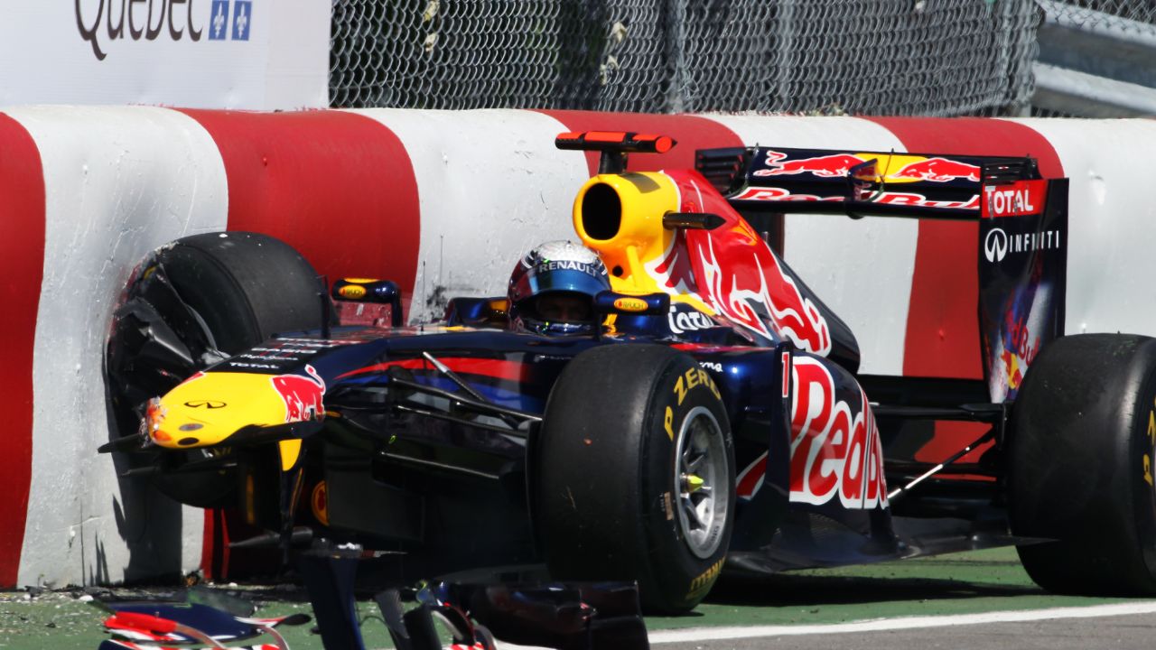 Michael Schumacher, Sebastian Vettel and Other F1 Legends Who Crashed at the Infamous Wall of Champions in Canada
