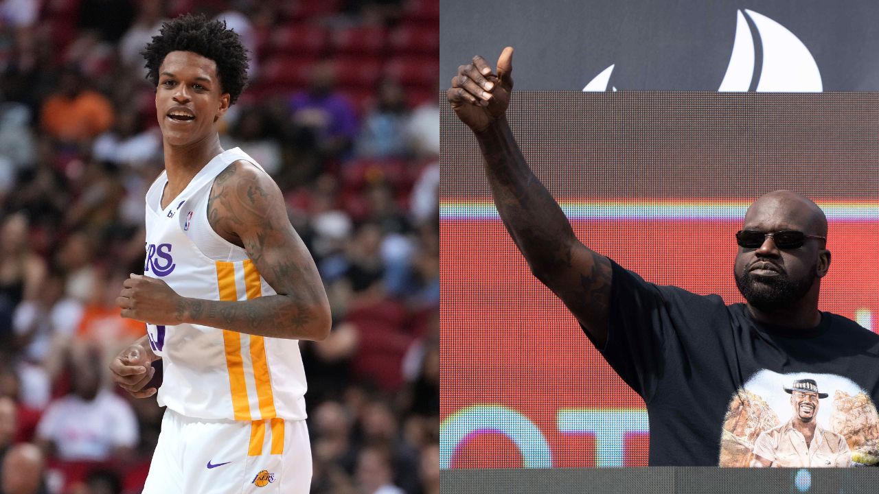 'Platinum Artist' Shaquille O'Neal Releases Hidden Footage of Freestyle Rap Session With Son Shareef O'Neal