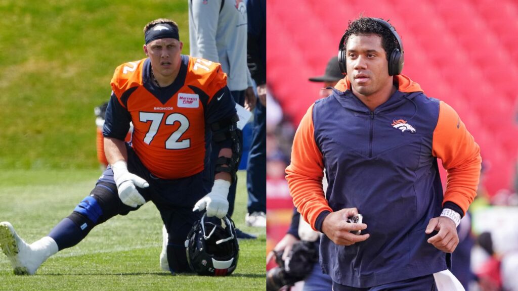 “Everyone’s Going to Eat Crow,” Russell Wilson Gets Support From His Protector Garett Bolles Ahead of the 2023 Season