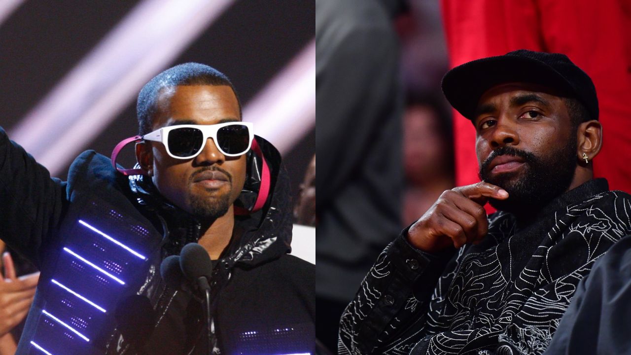Despite Being Considered to Cover Kanye West's $246,000,000 Losses, Kyrie Irving Digs Up Rare Picture Featuring Kobe Bryant and Ye