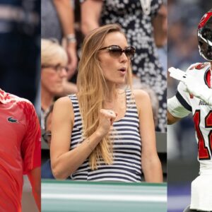 "GOAT Watching GOAT": Tom Brady Cheering for Novak Djokovic, While Sitting Alongside Jelena Djokovic, Has Nole Fans Convinced of a 24th Grand Slam Win