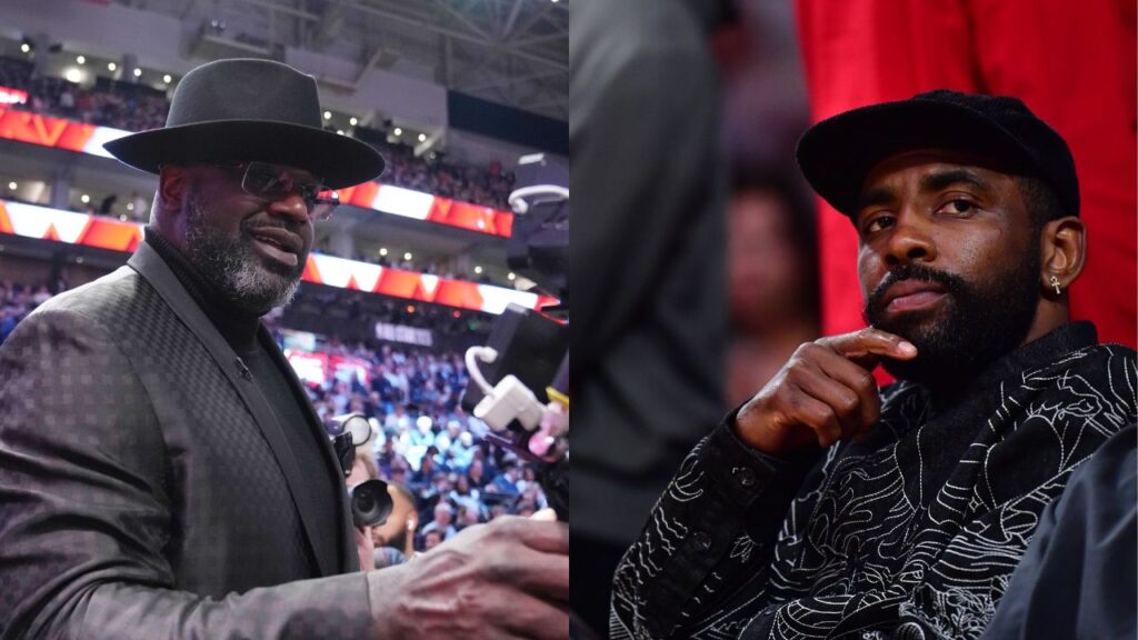 Following in Shaquille O’Neal’s Footsteps, Kyrie Irving Gives Back to New Jersey by Working With Young Hoopers