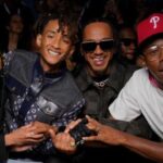 Four Year After Revealing Fandom for Lewis Hamilton, Willow and Jadon Smith Reunite With Mercedes Star in Pharrell William’s Star Studded LV Show