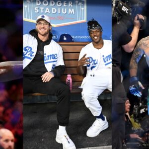 Israel Adesanya, Logan Paul, KSI, Alexander Volkanovski