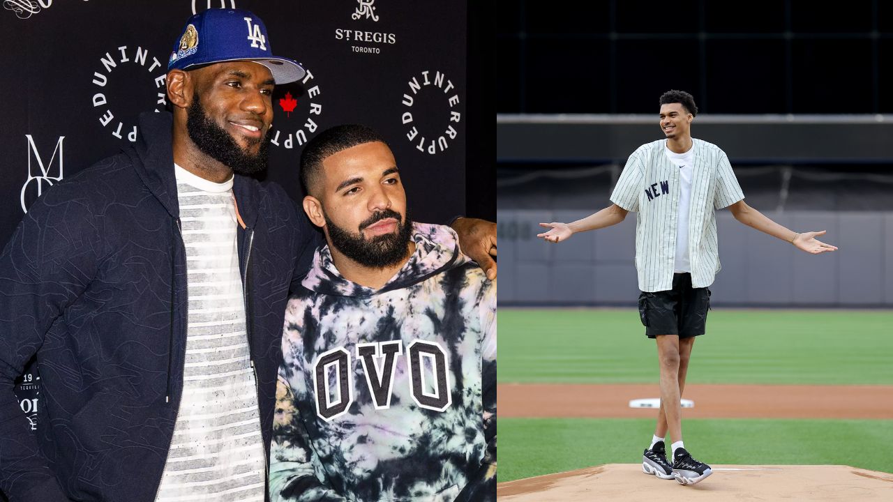 2 Days Before the NBA Draft, LeBron James’ ‘Bestie’ Drake Mocks 7ft 5″ Victor Wembanyama’s Abnormally Huge Shoe Size