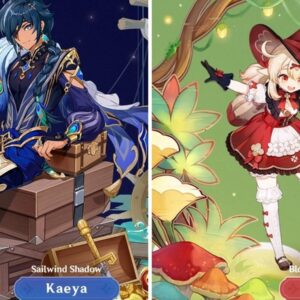 Klee and Kaeya skins in Genshin Impact 3.8