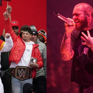 Patrick Mahomes & Travis Kelce Destroyed Post Malone In Beer Pong, Leading To $45,000,000 Rapper Tattooing their Autographs