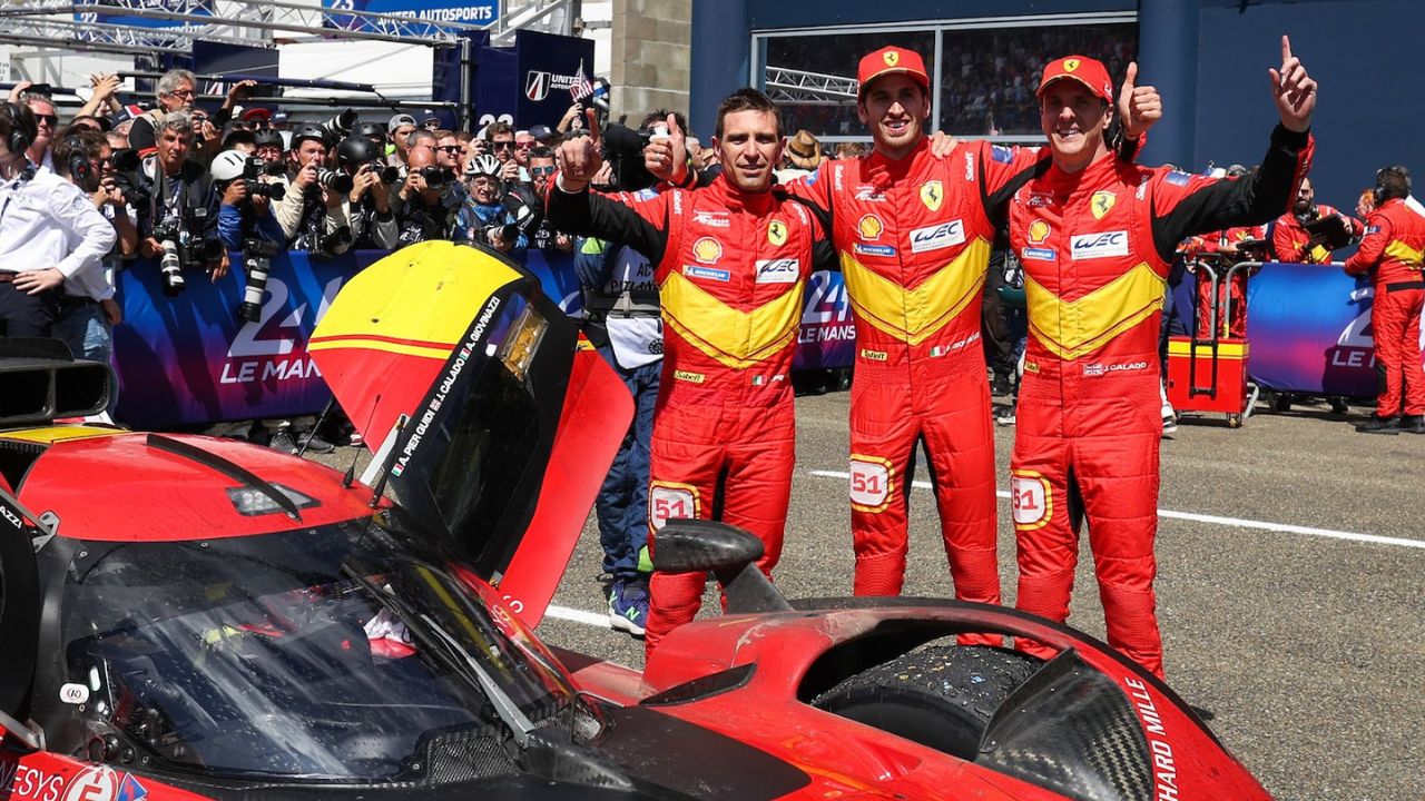 Ferrari Fans Joke About Suffering "High Blood Pressure" as Le Mans Team Suffers Nerve-wracking Moment En Route to Historic WIn