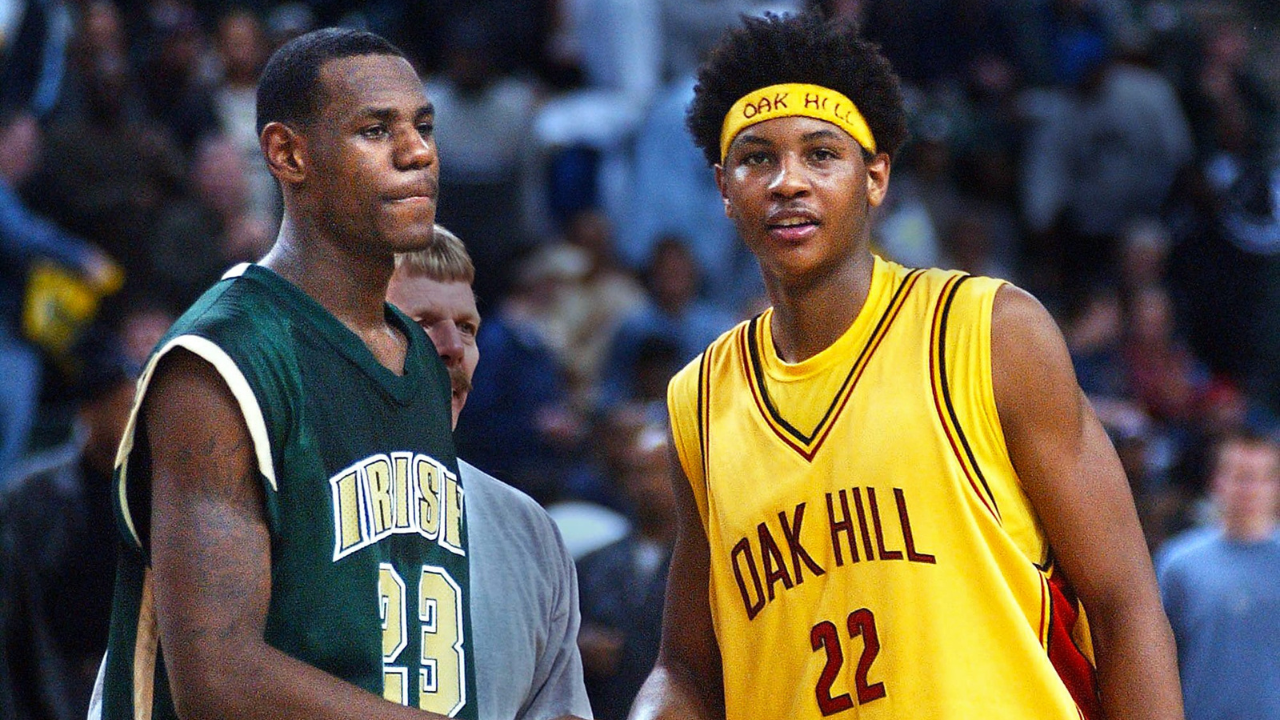 LeBron James' High School Team Was Once Humbled By Carmelo Anthony