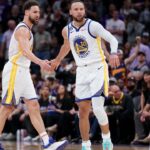 “Both Choked in the 2nd Round”: Stephen Curry and Klay Thompson’s 3-PT Putt Competition Reminds Fans of Lakers Series Against LeBron James