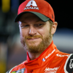 Nov 17, 2017; Homestead, FL, USA; NASCAR Cup Series driver Dale Earnhardt Jr during qualifying for the Ford EcoBoost 400 at Homestead-Miami Speedway. Mandatory Credit: Mark J. Rebilas-USA TODAY Sports