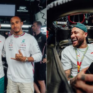 Lewis Hamilton Offers Neymar Chance To Sit in His Mercedes W14 as Payback For Notorious Monaco GP Snub