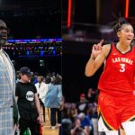 Having 'Jokingly' Threatened Shaquille O’Neal with a Knife on TNT, Candace Parker Gets Excited to See Lakers Legend at the Aces Game