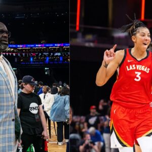 Having 'Jokingly' Threatened Shaquille O’Neal with a Knife on TNT, Candace Parker Gets Excited to See Lakers Legend at the Aces Game