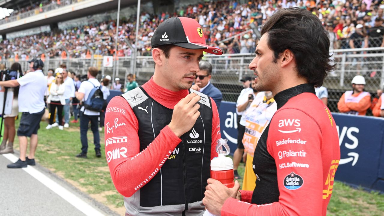 "Consider Sacking the Whole F1 Division": Charles Leclerc & Carlos Sainz Roasted for Finally Celebrating a Ferrari Win - Just Not Theirs