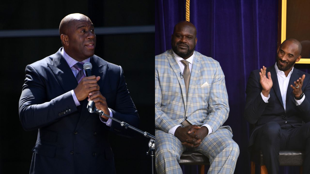 'Inside Joke' Aimed At Magic Johnson Became Fodder to Fuel Shaquille O'Neal's Beef With Kobe Bryant: "Tragic Instead of Magic"
