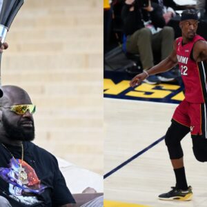 ‘Optimistic’ Shaquille O’Neal Digs Up Crazy Game 1 Stat Featuring LeBron James And Dwyane Wade To Predict Jimmy Butler’s Heat Winning NBA Finals