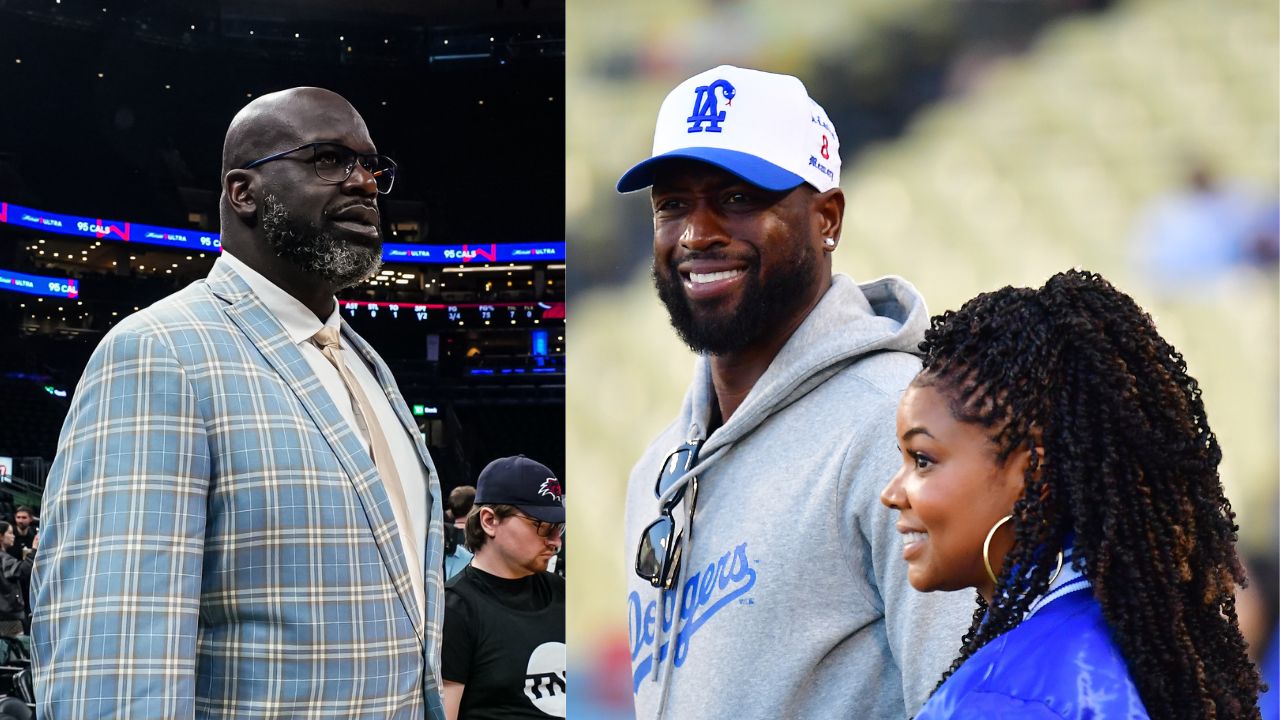 “If I Do the Rest of the Show in My Underwear…”: 370 lbs Shaquille O’Neal Breaks Dwyane Wade’s Cube, Joins Gabrielle Union and Lala Anthony on Game Show