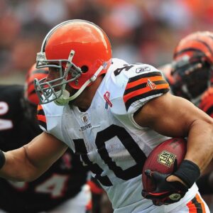 Months After Heroically Saving His Son & Niece, Former RB Peyton Hillis Looks Back at the 'Scariest Moment' of His Life