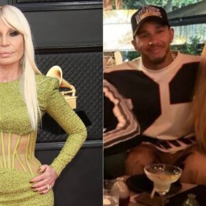$400,000,000 Fashion Mogul Donatella Versace Knows Something About Lewis Hamilton and Shakira as Things Get Interesting