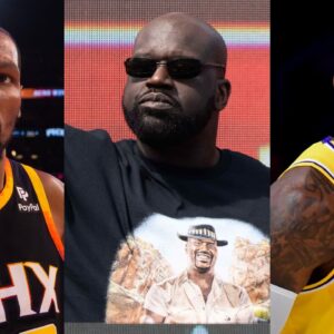Days After Claiming He'd Beat Michael Jordan's Hypothetical Team, Shaquille O'Neal Agrees With Benching Kevin Durant For LeBron James