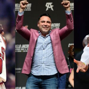 ‘Golden Boy’ Oscar De La Hoya picks his GOAT between Michael Jordan and LeBron James in a heartbeat: “Come on”