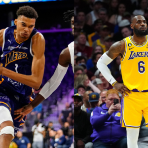 LeBron James' 'Chosen One' Merchandise On Victor Wembanyama's Debut Leads to Fans Assuming 'Subtle Dig' Aimed At 7ft 5" Rookie