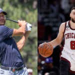 After Stephen Curry's 'Crowd Favorite' Moment, Zach LaVine and Kyle Lowry Take Turns Recreating Long-Range Shot on Golf Course