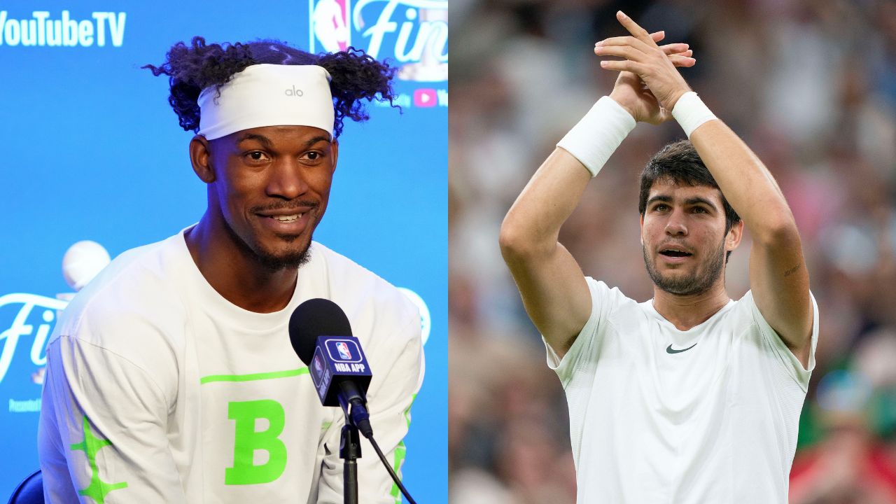Months After Showing Confidence In 'No 1' Carlos Alcaraz, Jimmy Butler Teases His 4426 Mile Journey To Wimbledon