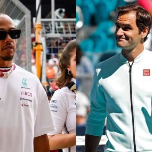 Lewis Hamilton and Roger Federer Join Hands in Getting Destroyed on Court by Their Old Men