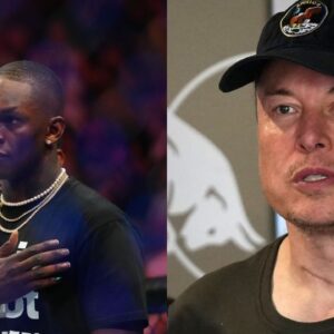 Israel Adesanya Takes a Jab at 'South Africans' Dricus Du Plessis and Elon Musk While Posing with Mark Zuckerberg