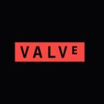 Valve logo on a dark background
