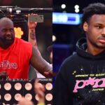 Muddled In Dating Rumors, Bronny James Parties With Shaquille O'Neal's Sons And 'Mystery Woman' At DJ Diesel Concert