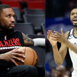 In the Thick of Damian Lillard's $45,640,084 Request, Blazers All-Star's Former Teammate 'Tampers' As He Calls for Mikal Bridges to Hit Him Up