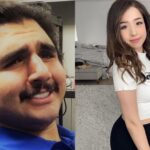 Esfand stopped while meeting Pokimane