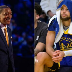 "Stephen Curry Walks In The Room, We're All Bowing": Giving Props To Michael Jordan, Isiah Thomas Raves About Warriors Point Guard