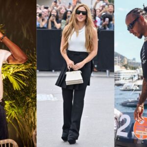 After Shakira Gets Cozy With Jimmy Butler, Lewis Hamilton Escapes to Ibiza With Two Models