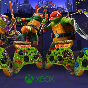 Pizza-Scented Xbox Teenage Mutant Ninja Turtles Mutant Mayhem Controller