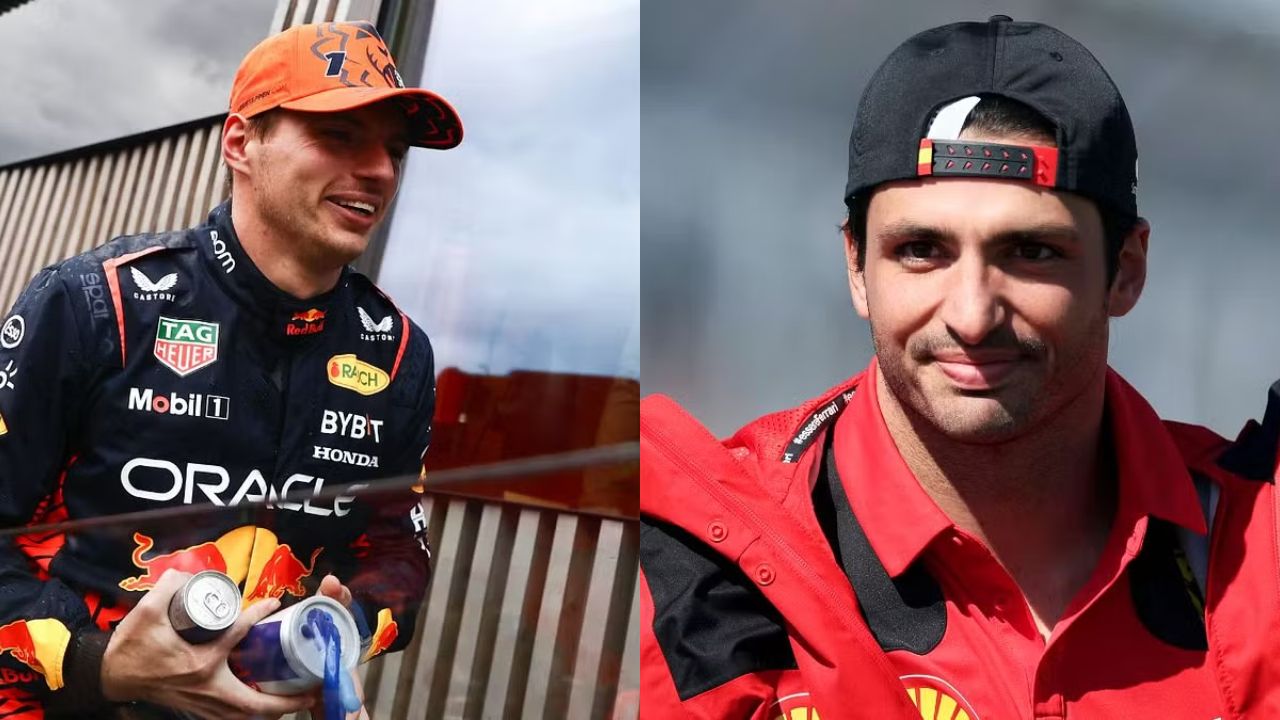 Watch: Max Verstappen Caught in 4K Absolutely Disrespecting Carlos Sainz With Hardcore Move