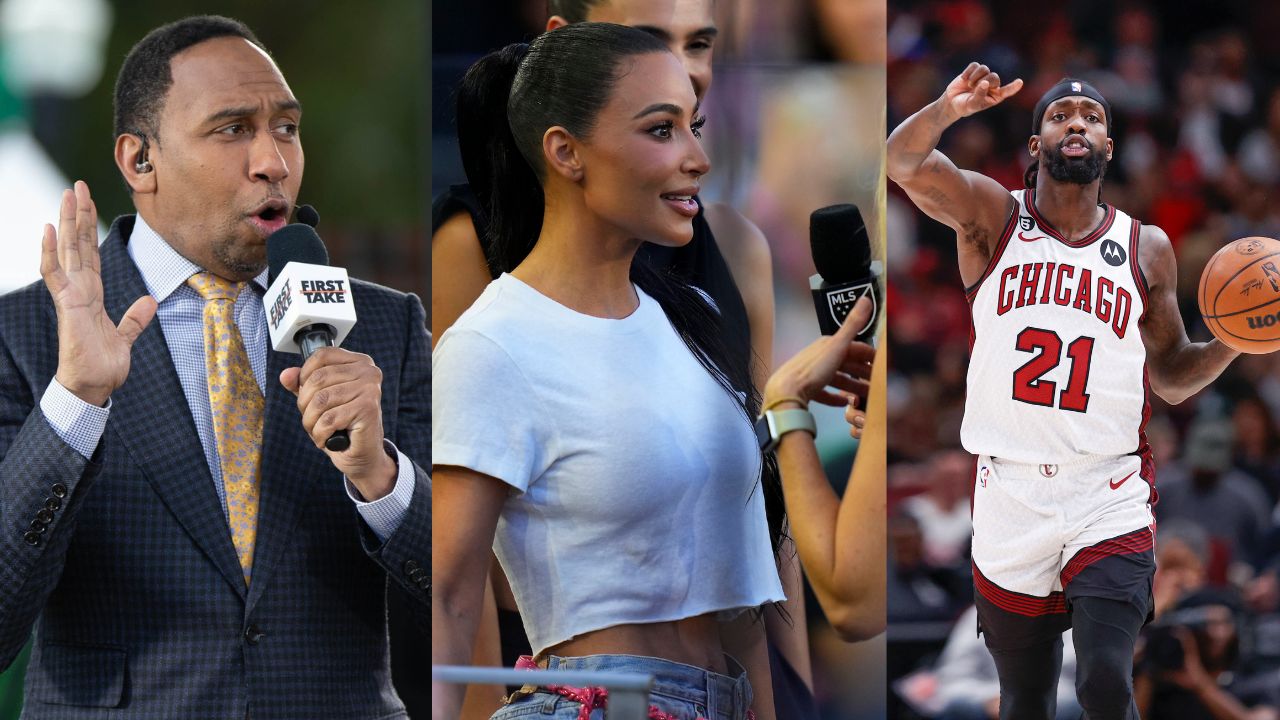 Stephen A Smith Backtracks on His Kim Kardashian ‘Prost*tute’ Comment After Patrick Beverley Call-Out: “Clerical Error Bro!”