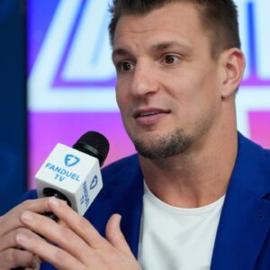 With His Incredible Improvisational Skills, Rob Gronkowski Just Showed That He Is a Natural for Being on Air