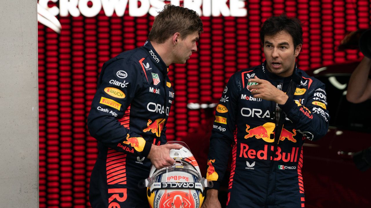 Sergio Perez in Deep Trouble With Red Bull Boss For Locking Horns With Max Verstappen