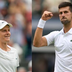 Interesting Statistic Towards the Build Up for the Novak Djokovic vs Jannik Sinner Clash