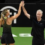 WATCH: Maria Sharapova Puts John McEnroe Through Grunting Drill